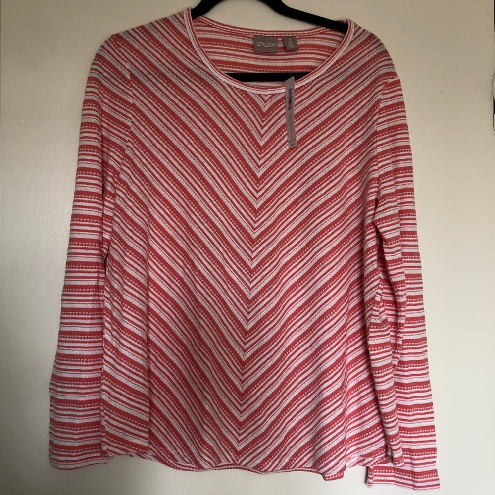 Chico’s striped Top